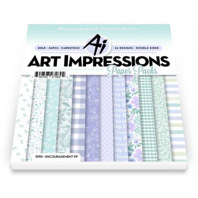 Art Impressions Paper Pack - Encouragment